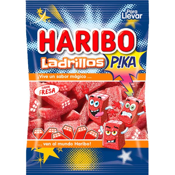 HARIBO LADRILLOS PIKA 100GR